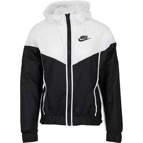 nike schwarz weiß jacke damen|Damen Jacken .